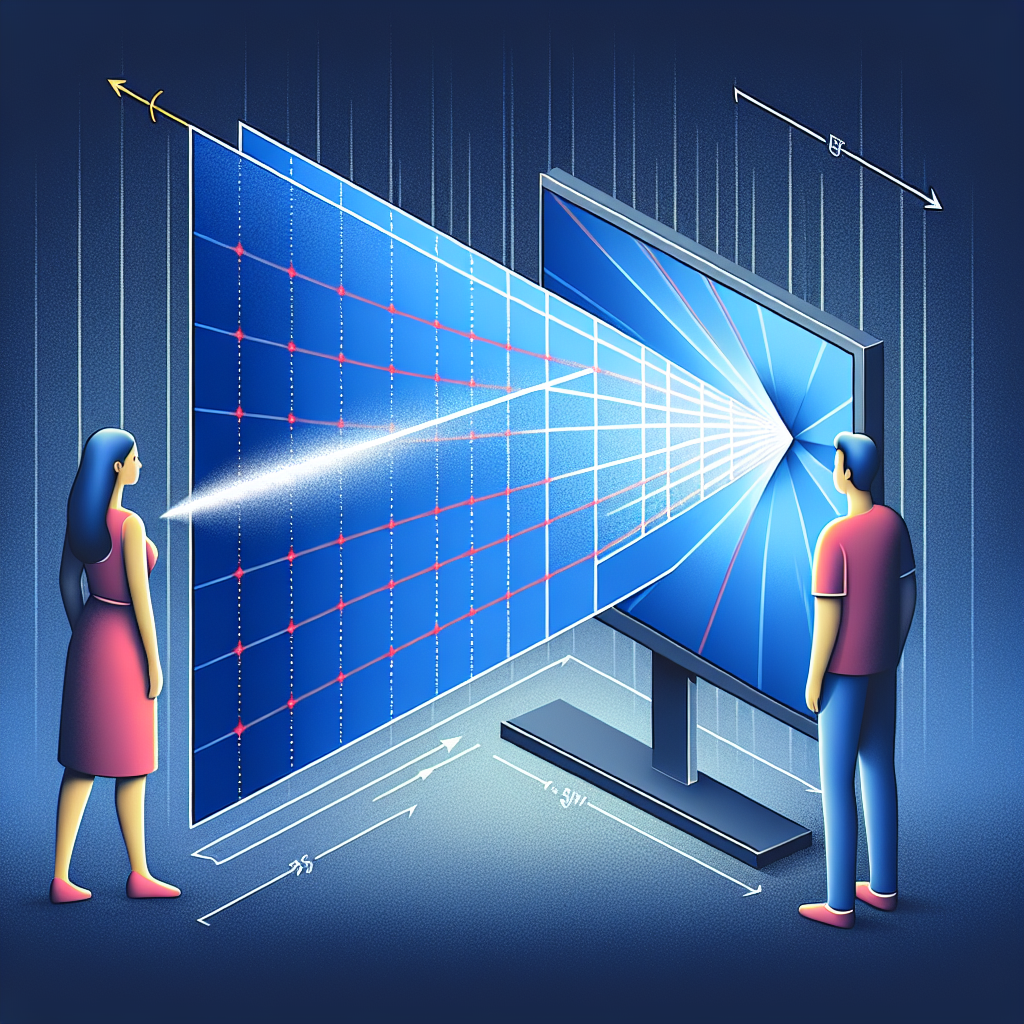 How does the viewing angle affect OLED monitor performance?