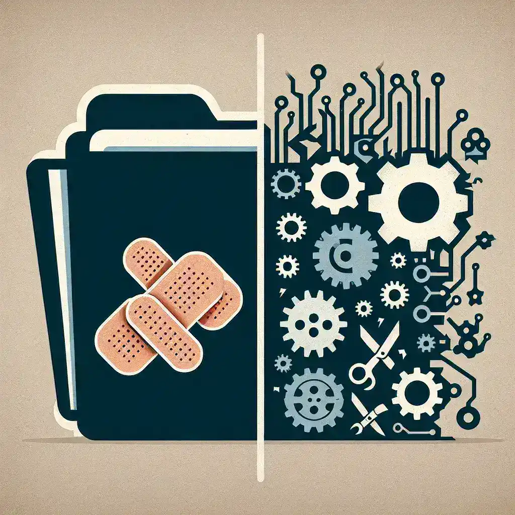 What is the difference between file recovery and system recovery?